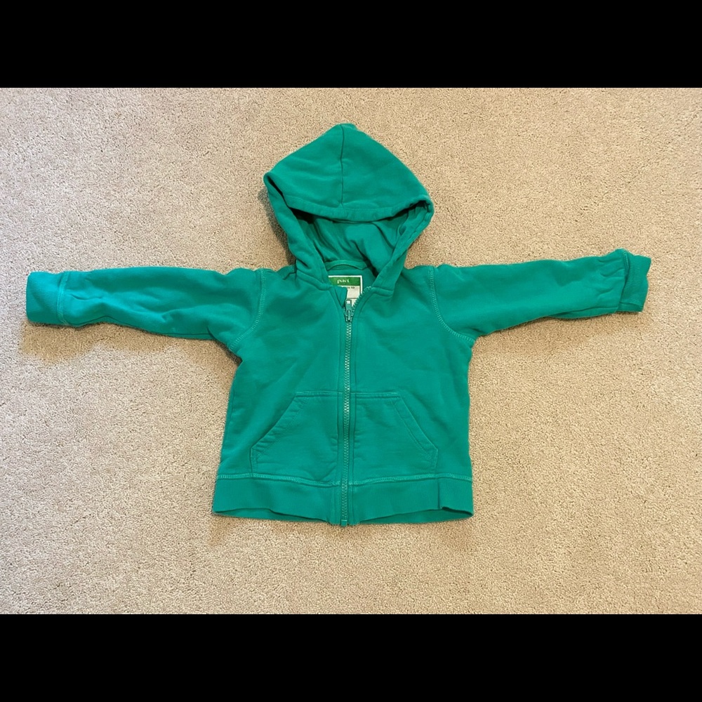 PACT organic kids hoodie